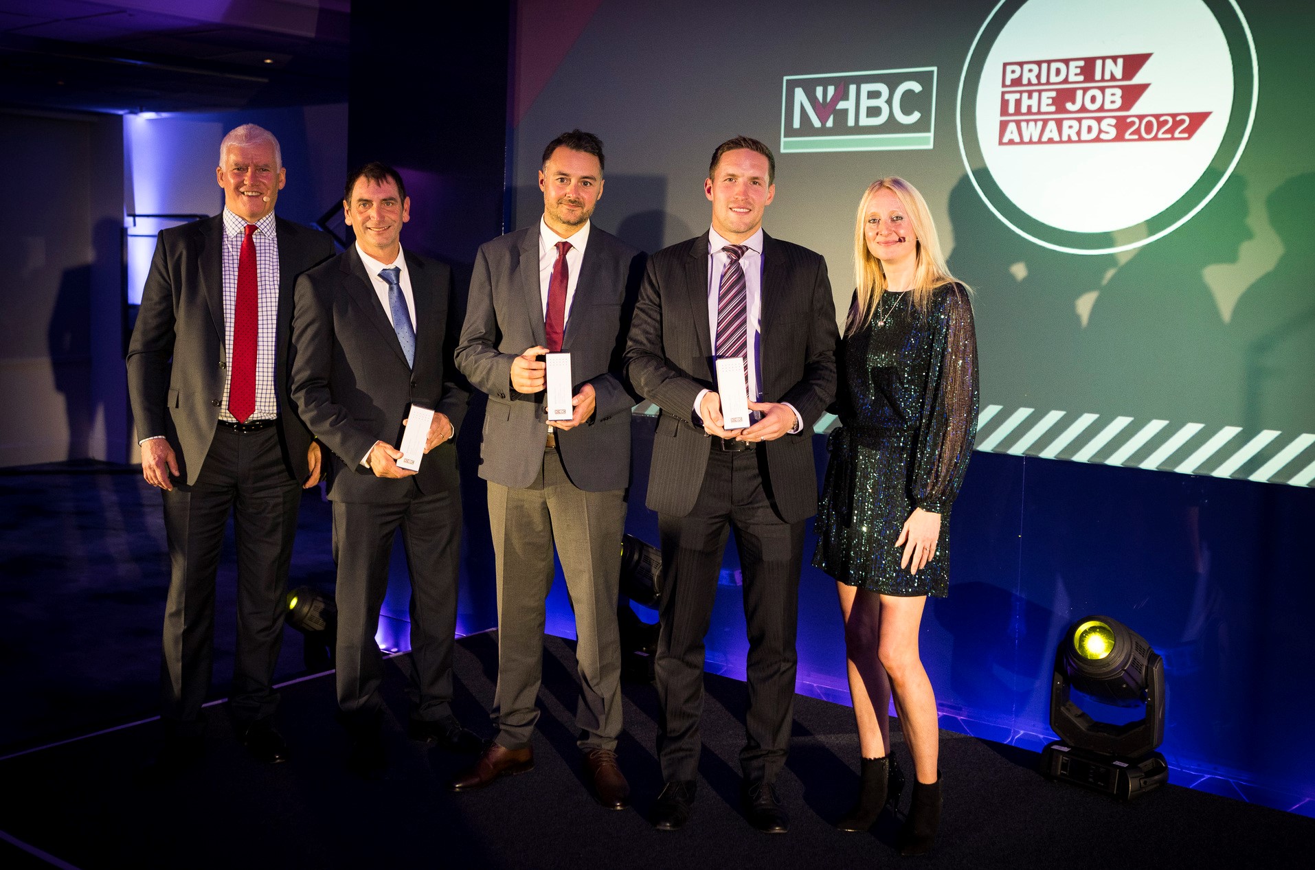a photo of the south east regional winners at nhbc's pij awards 2022