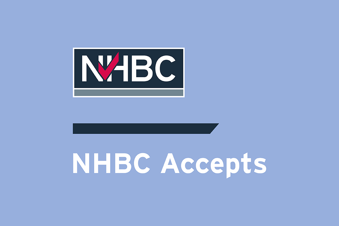 the nhbc accepts banner in light blue with the nhbc logo and white text
