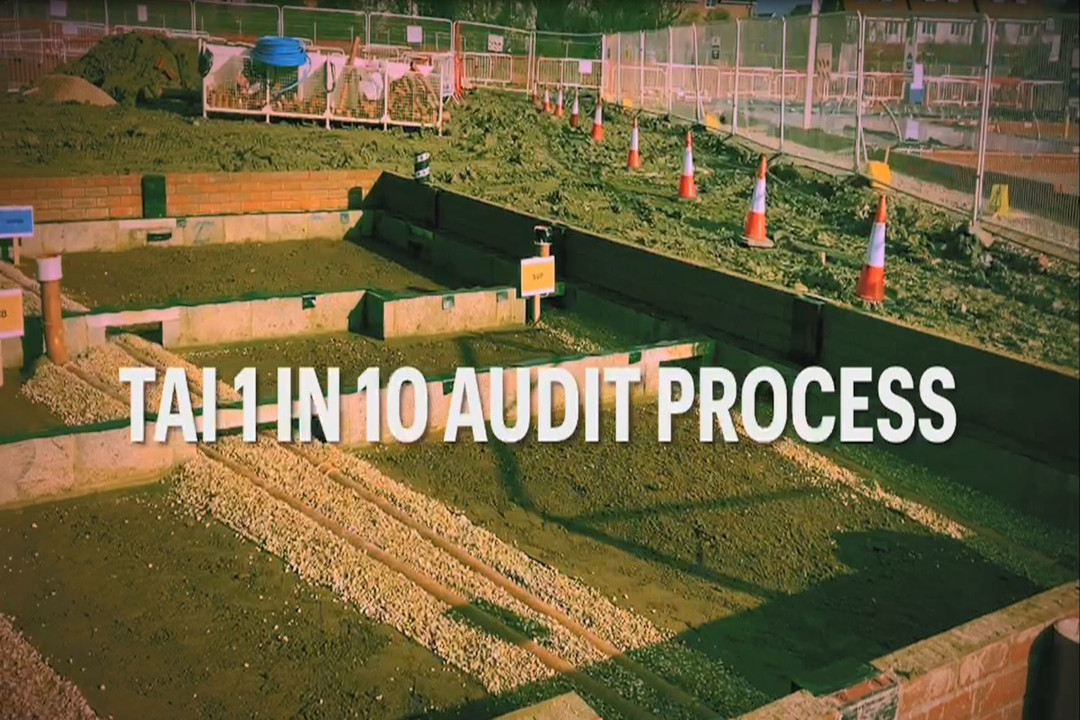 a frame from the TAI video showing the process