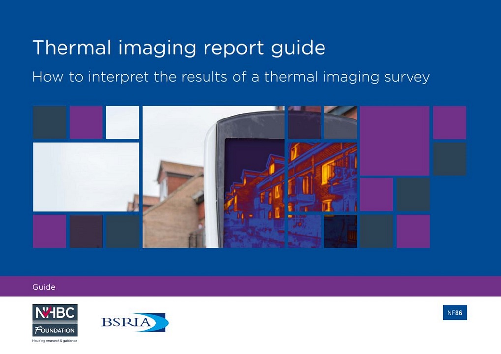 the cover of the guide to thermal imaging reports