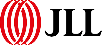the JLL logo in red and black on a white background